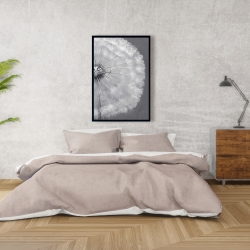 Framed 24 x 36 - Dandelion puff ball