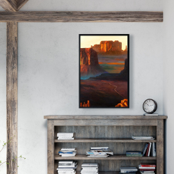 Encadré 24 x 36 - Monument valley tribal park dans l'arizona