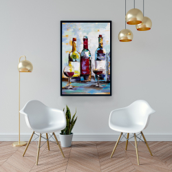 Encadré 24 x 36 - Dégustation de vin