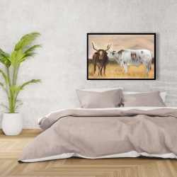 Framed 24 x 36 - Nguni herd