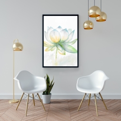 Encadré 24 x 36 - Fleur de lotus