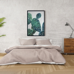 Encadré 24 x 36 - Cactus opuntia