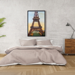 Encadré 24 x 36 - Tour eiffel à l'aube