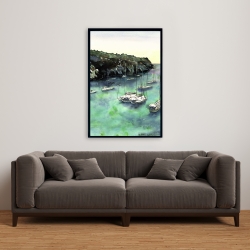 Encadré 24 x 36 - Bateaux à cala macarella