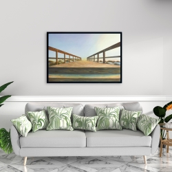 Framed 24 x 36 - Footbridge