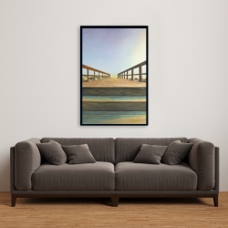 Framed 24 x 36 - Footbridge