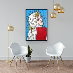 Encadré 24 x 36 - Femme pop art