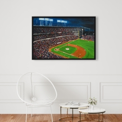 Encadré 24 x 36 - Partie de baseball