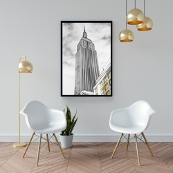 Encadré 24 x 36 - Tracé de l'empire state building