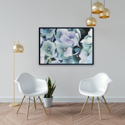 Encadré 24 x 36 - Fleurs hortensia