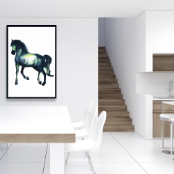 Encadré 24 x 36 - Cheval élégant