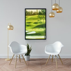 Encadré 24 x 36 - Grand terrain de golf