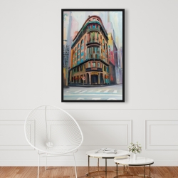 Encadré 24 x 36 - Architecture d'un bâtiment à new-york