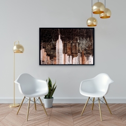 Encadré 24 x 36 - L'empire de new york