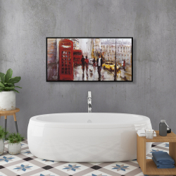 Framed 24 x 48 - The big ben at london