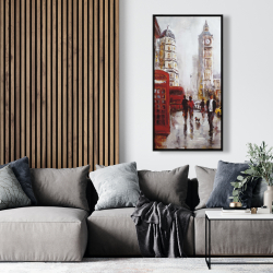 Framed 24 x 48 - The big ben at london