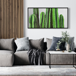 Encadré 24 x 48 - Cactus cierges