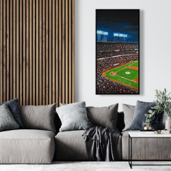 Encadré 24 x 48 - Partie de baseball