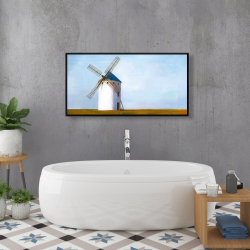 Framed 24 x 48 - Big windmill