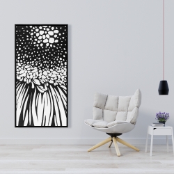 Encadré 24 x 48 - Fleur de gerbera