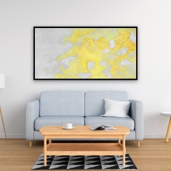 Framed 24 x 48 - Gold erosion