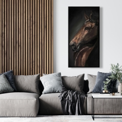 Framed 24 x 48 - Spirit the horse