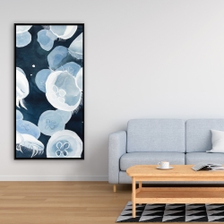 Framed 24 x 48 - Jellyfishs