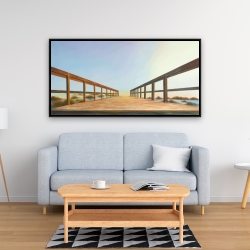 Framed 24 x 48 - Footbridge