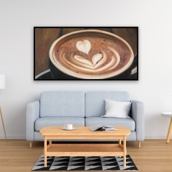 Encadré 24 x 48 - Cappuccino artisanale