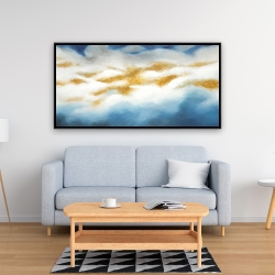 Encadré 24 x 48 - Nuages abstraits