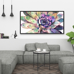 Encadré 24 x 48 - Succulent multicolore