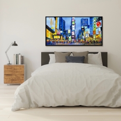 Encadré 24 x 48 - Paysage urbain dans times square