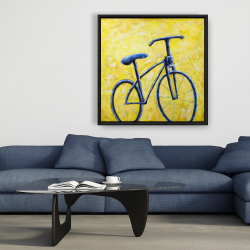 Encadré 36 x 36 - Bicyclette bleue