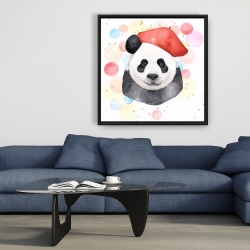 Framed 36 x 36 - Artist panda