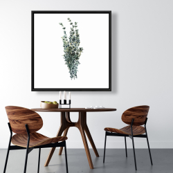 Framed 36 x 36 - Thyme leaves bundle