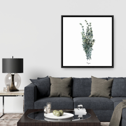 Framed 36 x 36 - Thyme leaves bundle - fr