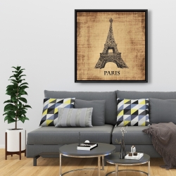 Encadré 36 x 36 - Illustration de la tour eiffel