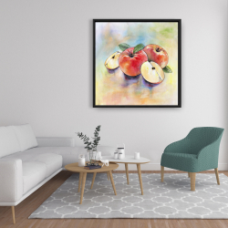 Framed 36 x 36 - Apple harvest