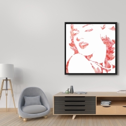 Encadré 36 x 36 - Marilyn monroe glamour