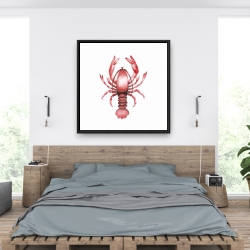 Framed 36 x 36 - Lobster