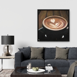 Encadré 36 x 36 - Cappuccino artisanale