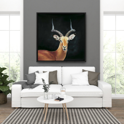 Encadré 36 x 36 - Antilope