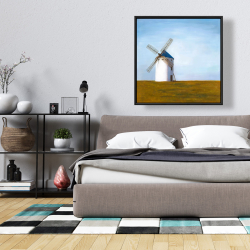 Framed 36 x 36 - Big windmill