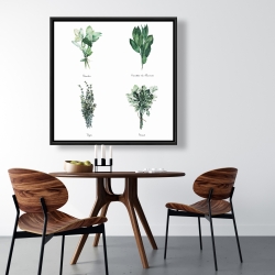 Framed 36 x 36 - Fines herbes