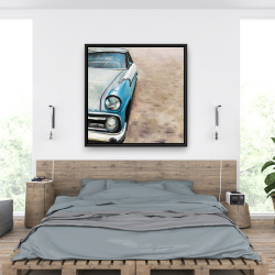 Framed 36 x 36 - Old classic car