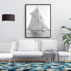 Framed 36 x 48 - Sailing ship