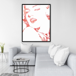 Encadré 36 x 48 - Marilyn monroe glamour