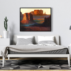 Encadré 36 x 48 - Monument valley tribal park dans l'arizona