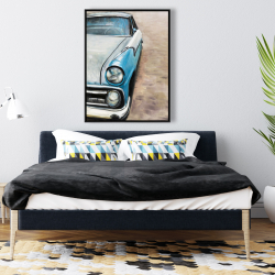 Framed 36 x 48 - Old classic car