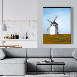 Framed 36 x 48 - Big windmill